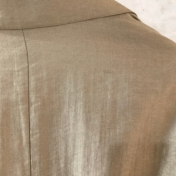 LAFAYETTE 148 {S} Gold Jacket with Sash - Picture 4 of 8